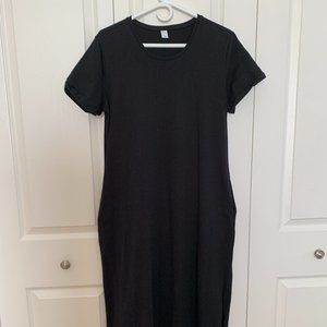 Black Old Navy Maxi/Midi Dress